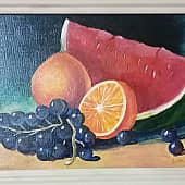 Натюрморт с арбузом