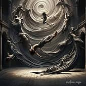 иллюстрация к стиху " В лабиринтах души" автор Anna-imya ( Краснодар)