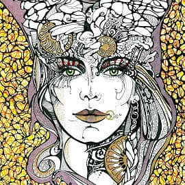 Спрятанная ухмылка колдуньи