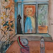 На даче осень