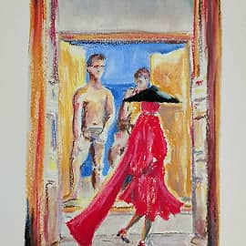 Модный показ в музее Пикассо