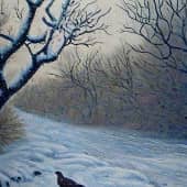 Картины "Зима". (3), художник Ольга Пелевина