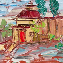 Летний дворик