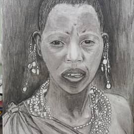 Девушка племени Масаи