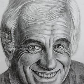 Портрет Жан-Поль Бельмондо