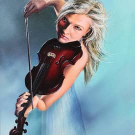 Соло на скрипке