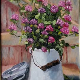 Клевер, копия картины Anne Cotterill