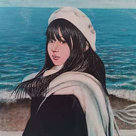 Девушка и море