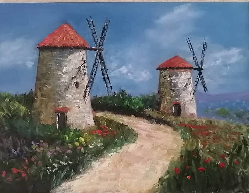 Старые мельницы