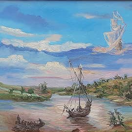 Мираж. Проект "Сказочные миры ZhNataly". Пленэрная живопись, реализм и сюрреализм.