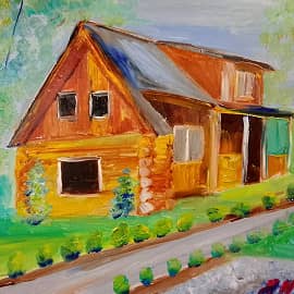 Деревенский пейзаж