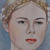 Портрет блондинки