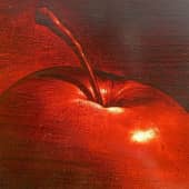Огненное яблоко (3), художник Александр
