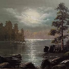 Ночное озеро