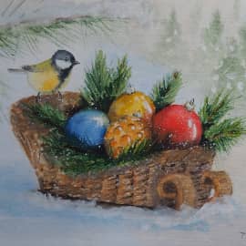 Новогодняя открытка