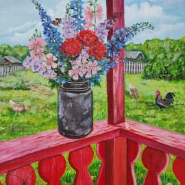 Лето в деревне