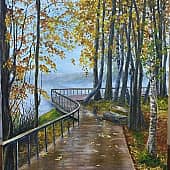 "Очей очарование"  Набережная  около моего дома. ( продана )