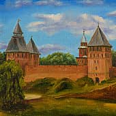 Крепостные стены Великого Новгорода