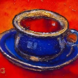 Чашка горячего чая