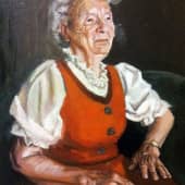 Незаконченая работа, портрет пожилой дамы из Нюрнберга (RIP)