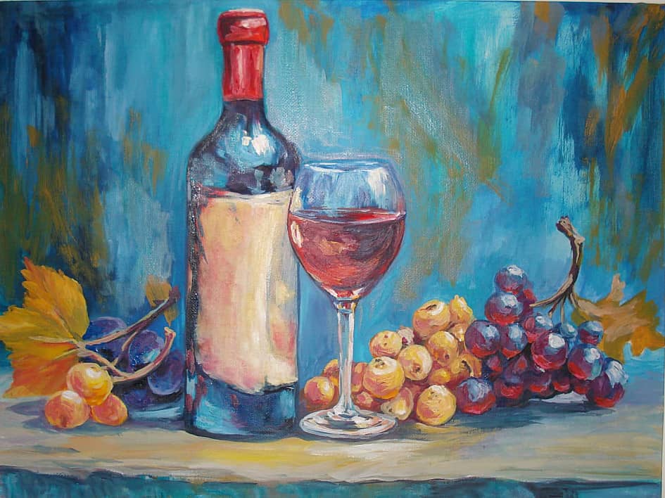 Виноградный натюрморт.