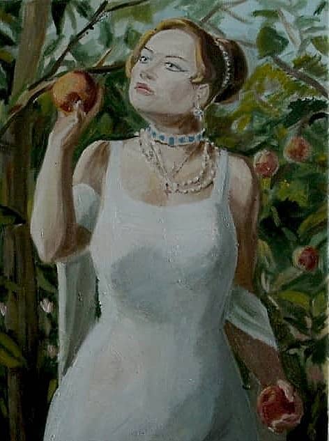 В яблоневом саду