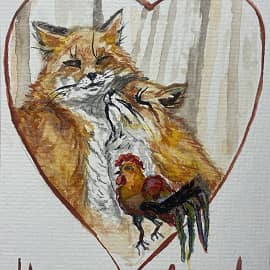 Открытка Это любовь3