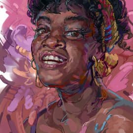 Негритянка