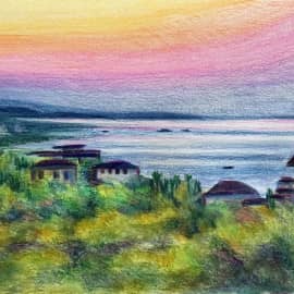 Сиде. Рассвет.