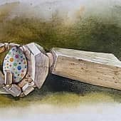 Яйцо в ладошке