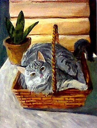 Корзина с фруктом