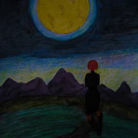 Светлая луна