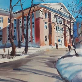 Поликлиника. Район Филевский парк.