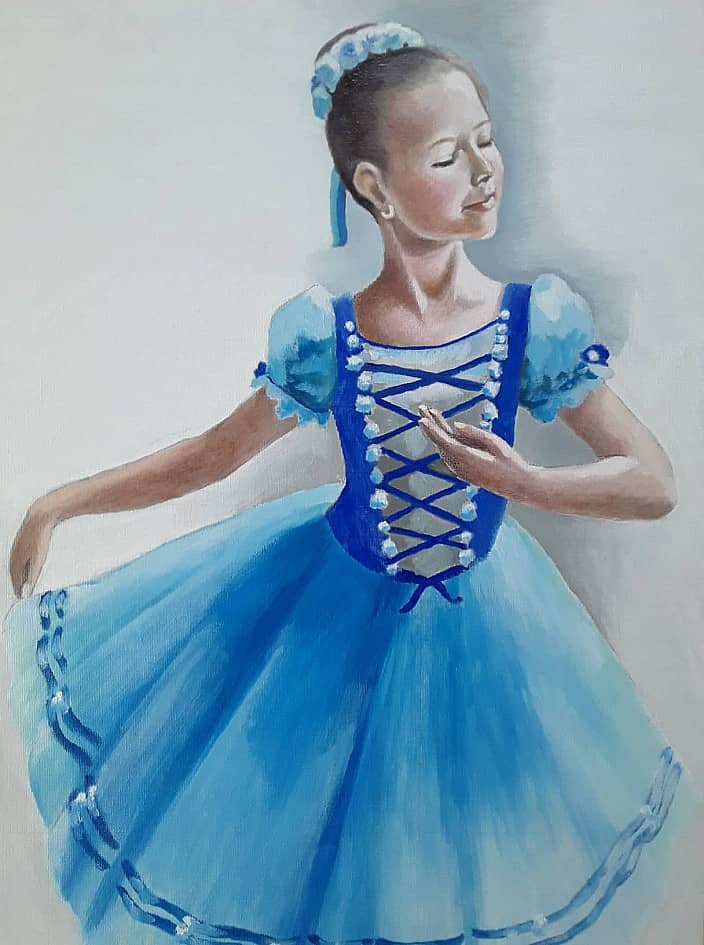 Портрет балерины