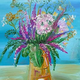 Букет полевые цветы