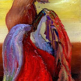 После двух бокалов шампанского (этюд)  After two Glasses of Champagne (sketch)