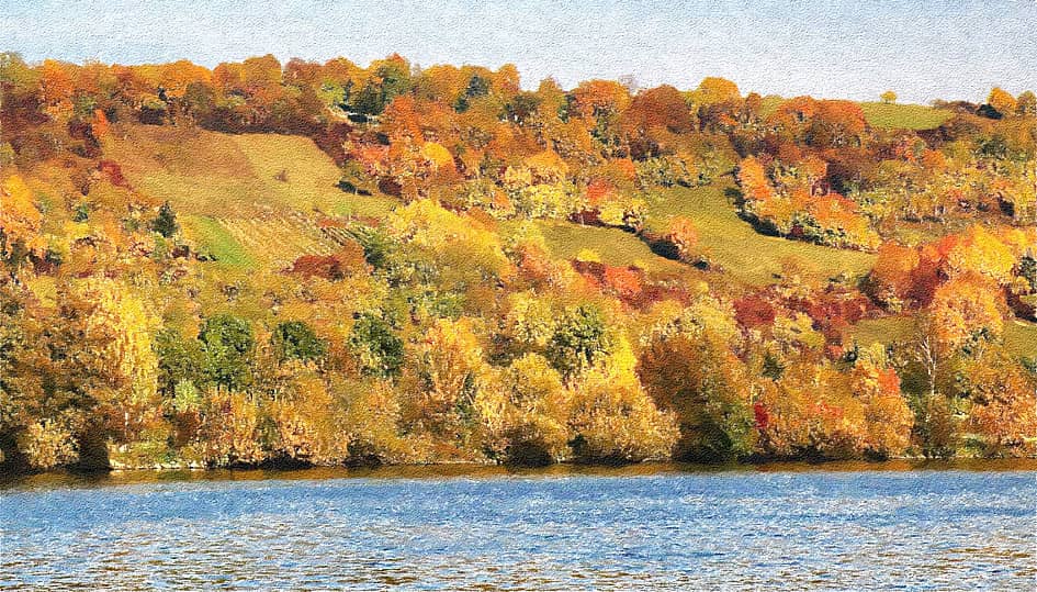 На том берегу...