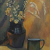 Кувшин с кружкой, художник Татьяна Радович