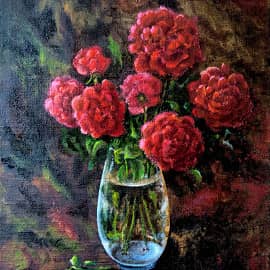 Последние осенние розы  The Last Autumn Roses