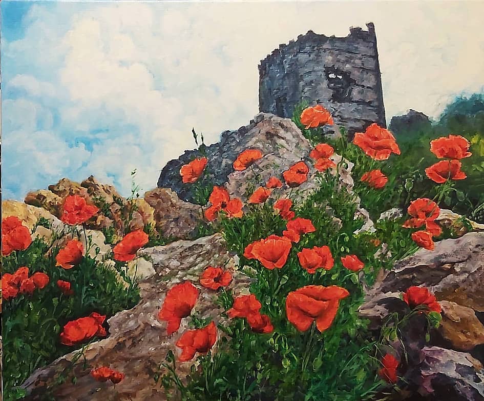 Маки в Балаклаве