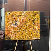 Картина Дикий зверь Живопись маслом Екатерина Лебедева художник (4), художник Екатерина Лебедева