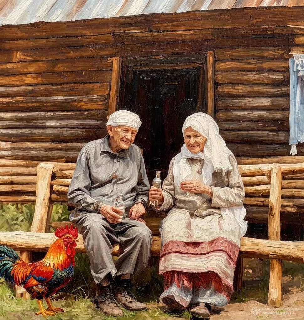 Сад на закате