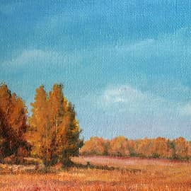 Среди полей. Сентябрь 2  Among the Fields. September 2