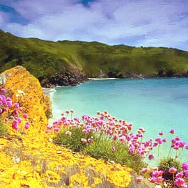 береговые скалы