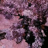 Сиреневая весна на окне