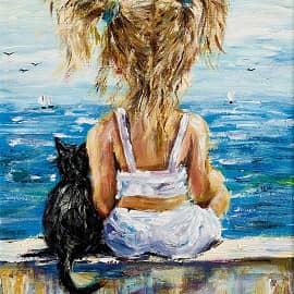 Девочка в Крыму