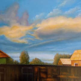 Летний вечер в Тальменке  Summer Evening in Talmenka Village