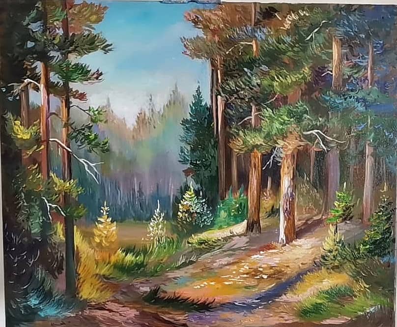 Сосновый лес