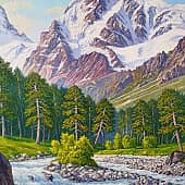 Приэльбрусье