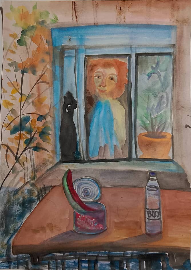 На даче осень